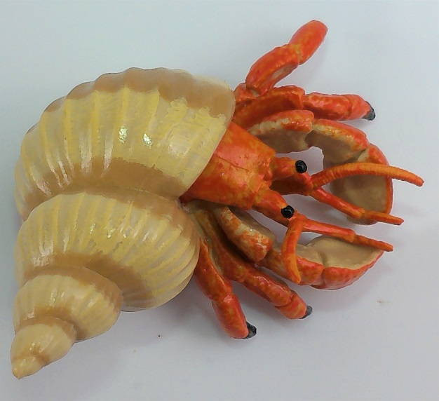 Papo Wild Animals - Hermit Crab #56054 - Hiding in Shell Papo Wild Animals - Hermit Crab #56054 - Hiding in Shell