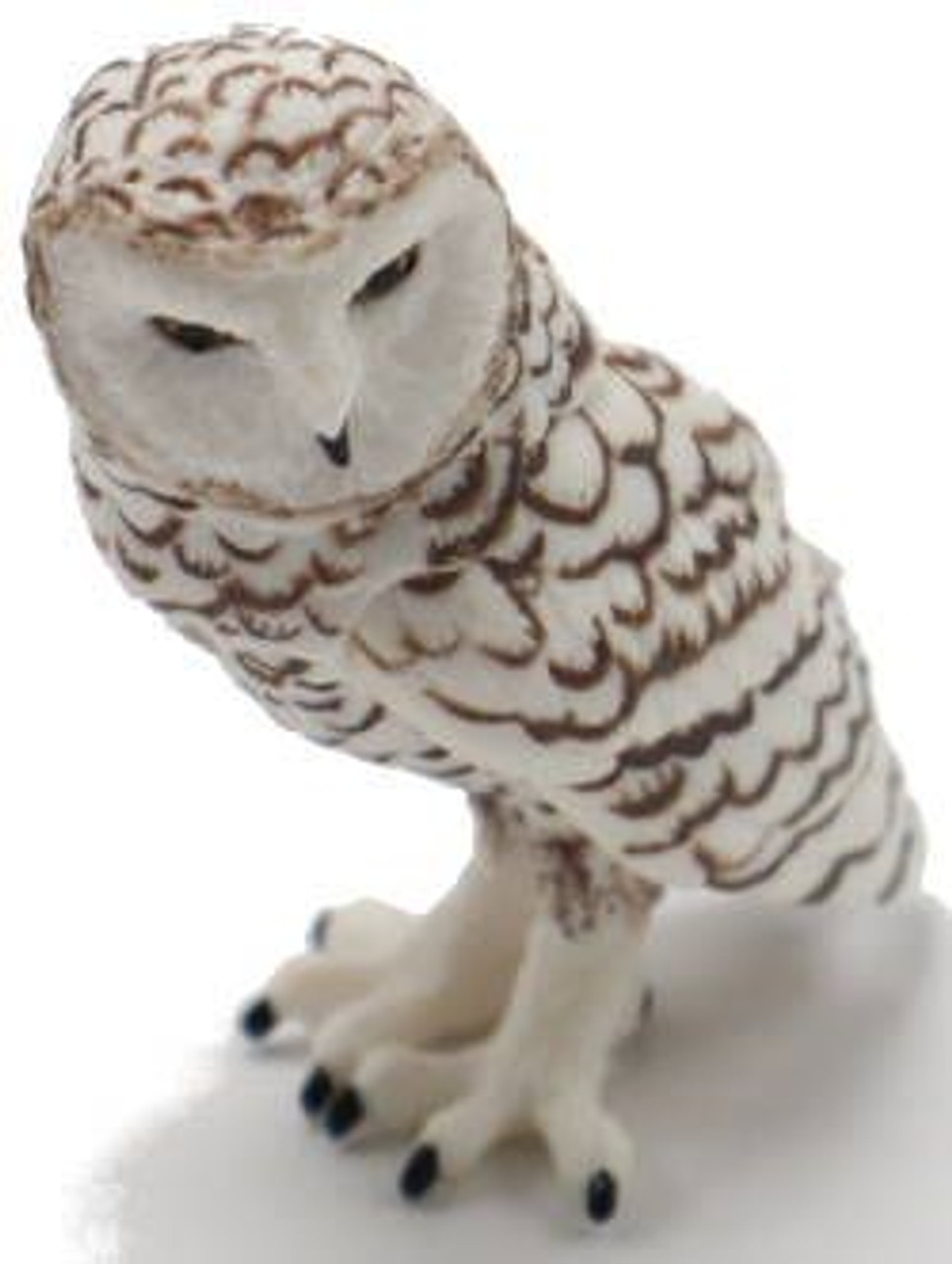 Papo Snowy Owl #50167 - Elegant Wise Bird - Piercing Eyes