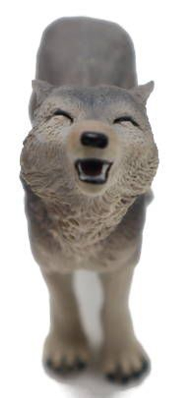 a.a.a vinyl toys 猿面犬 Papo Howling Wolf #50171 - Haunting, Barking at the Moon