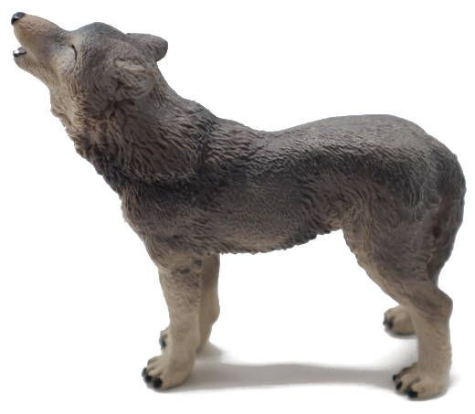 Papo Howling Wolf #50171 - Haunting, Barking at the Moon