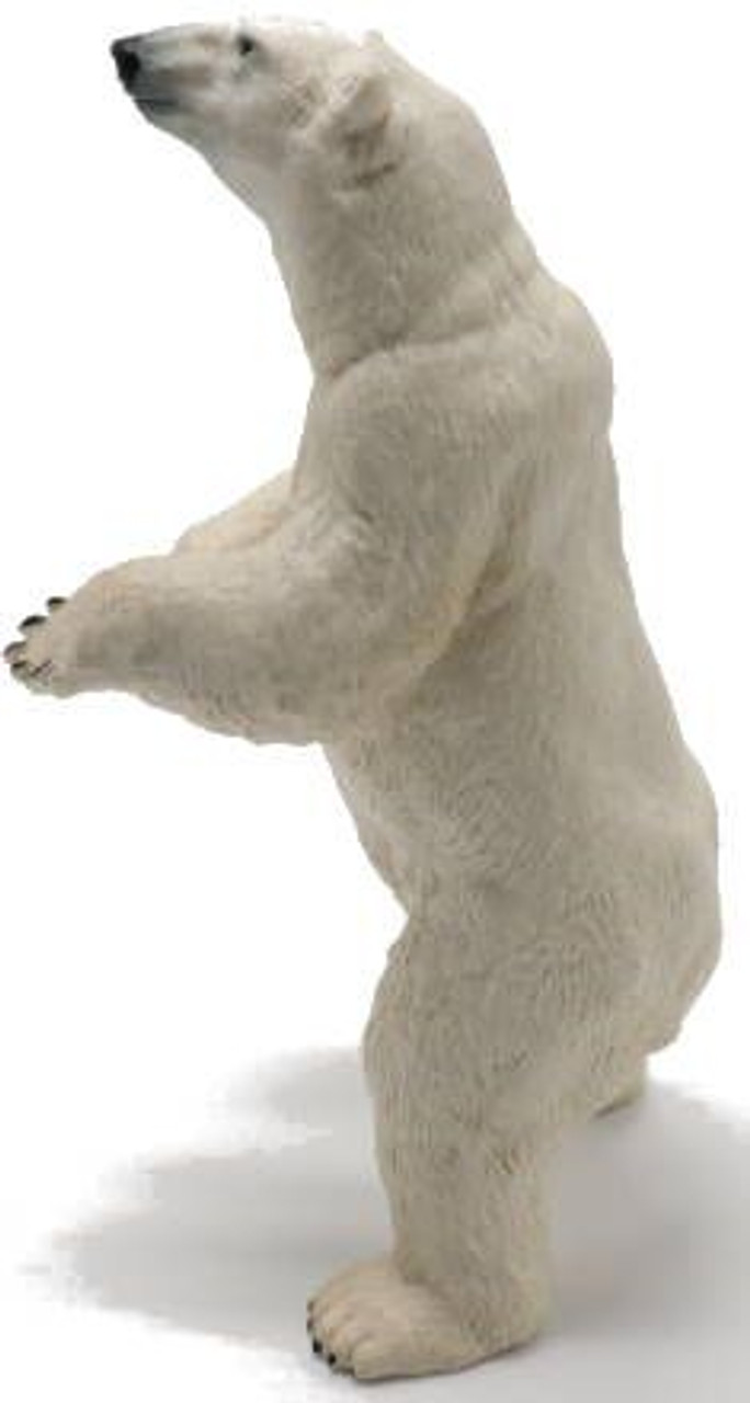 Papo Standing Polar Bear #50172 - Fearsome Upright Pose