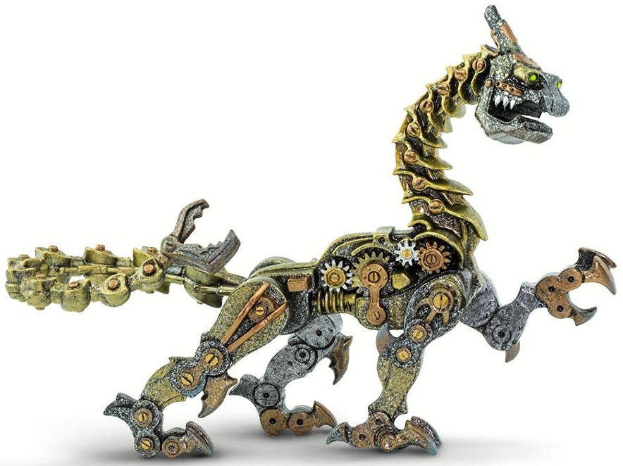 Safari Ltd. - Steampunk Dragon #100198 - Mechanical Gears