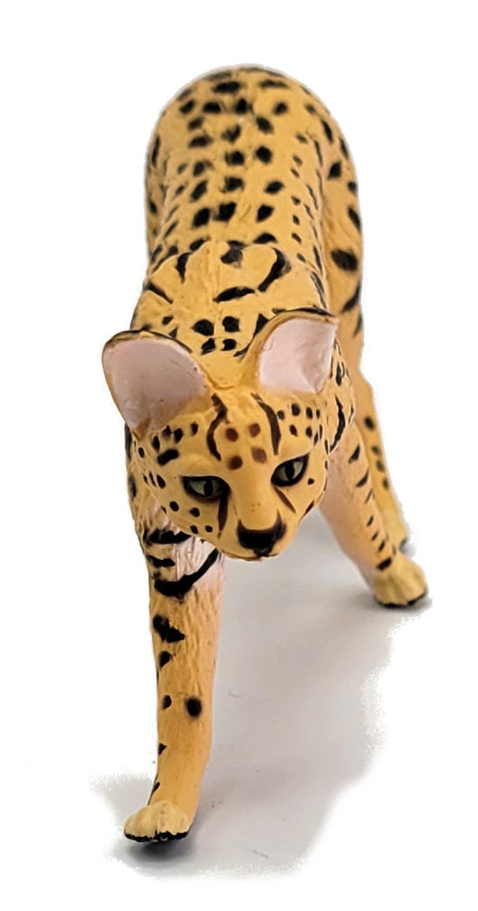Safari Ltd. Wildlife - Serval #100237 - Long, Slender Legs