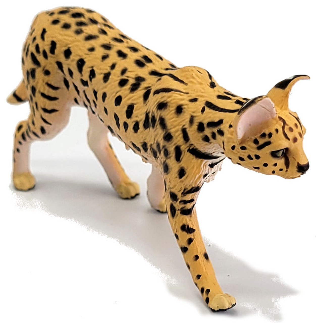 Lion's Roar アルトフルート Model Serval Safari Ltd. Wildlife - Serval #100237 - Long, Slender Legs