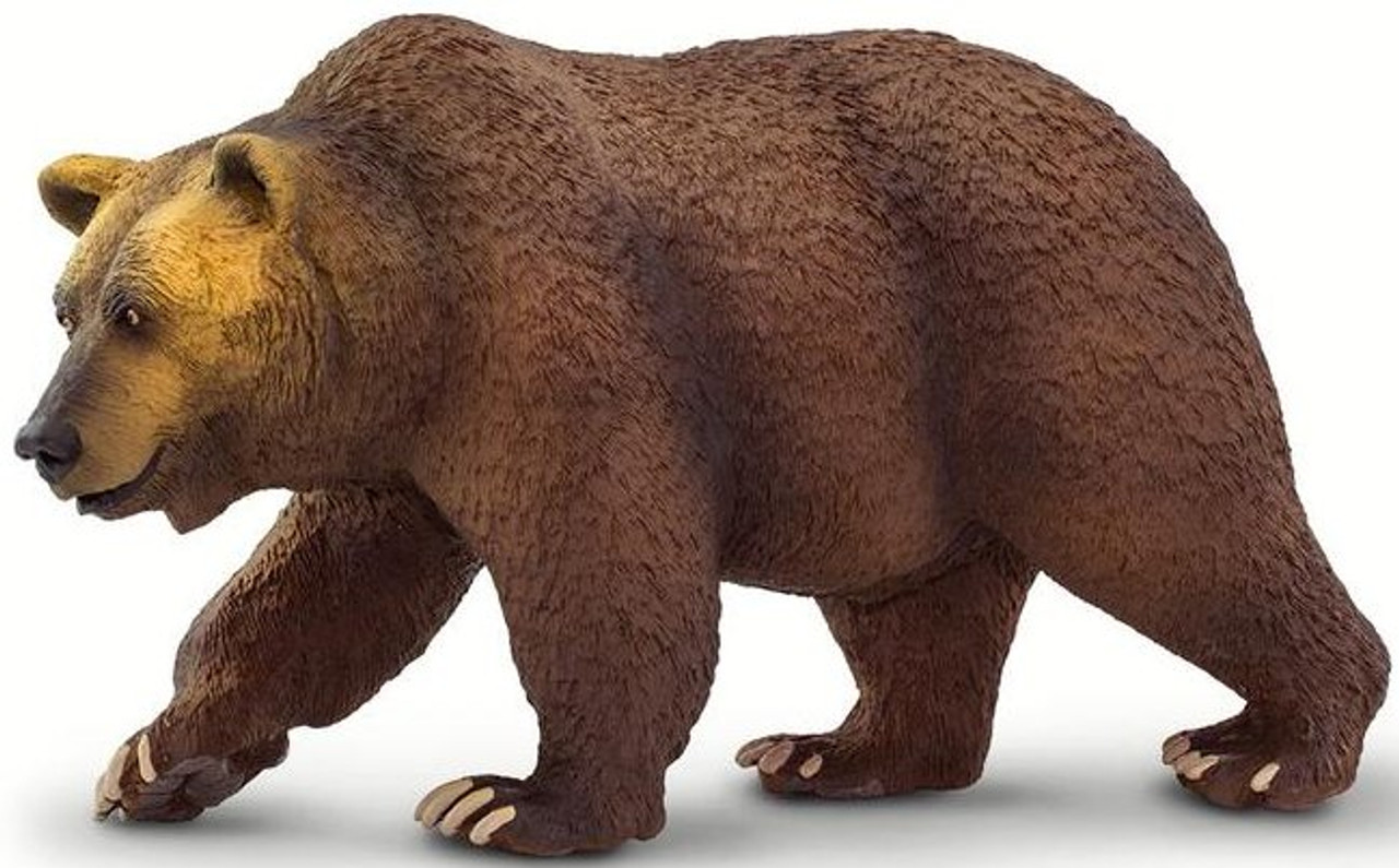 Safari Ltd. Wildlife - Grizzly Bear #100274 - Oversized Bear