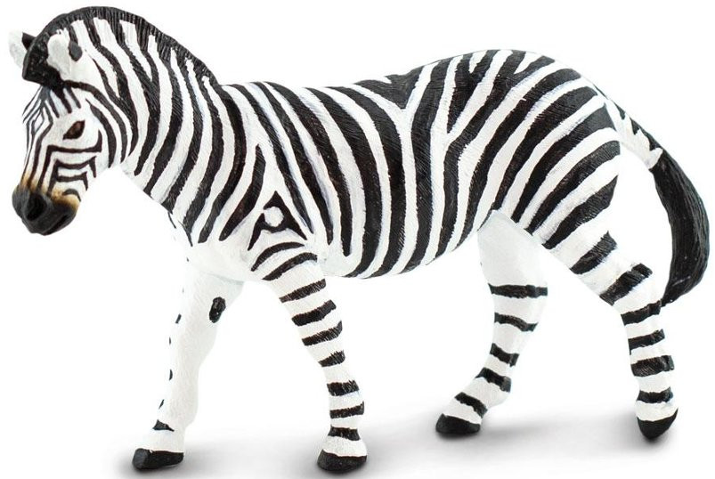 Safari Ltd. - Plains Zebra #100689 - Common African Beast