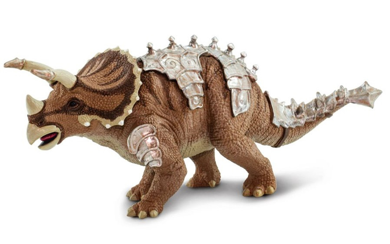 Safari Ltd. Armored Triceratops #100733 - Ready for battle