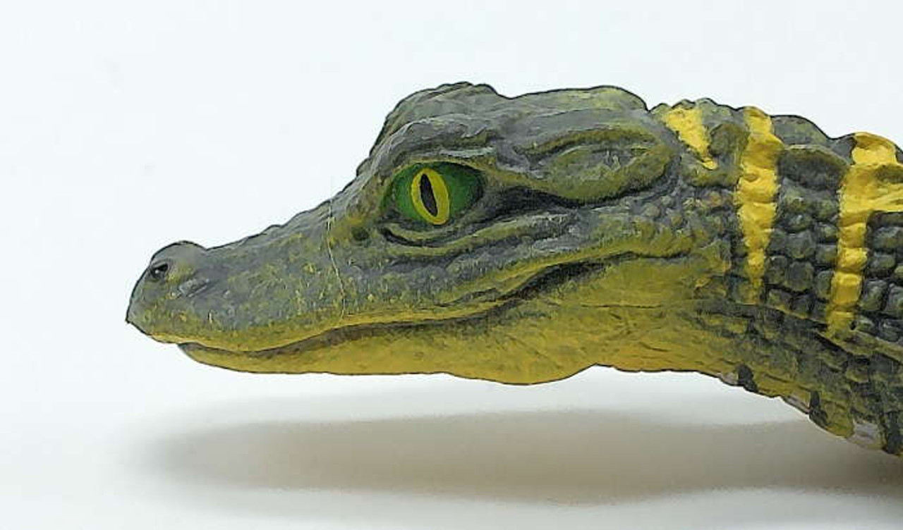 Naef　Alligator　プルトイ Alligator Soft Play Figure - Fun Habitat Toys - Aurora Toys