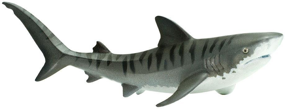 Safari Ltd. - Tiger Shark #202229 - Black Tiger Stripes