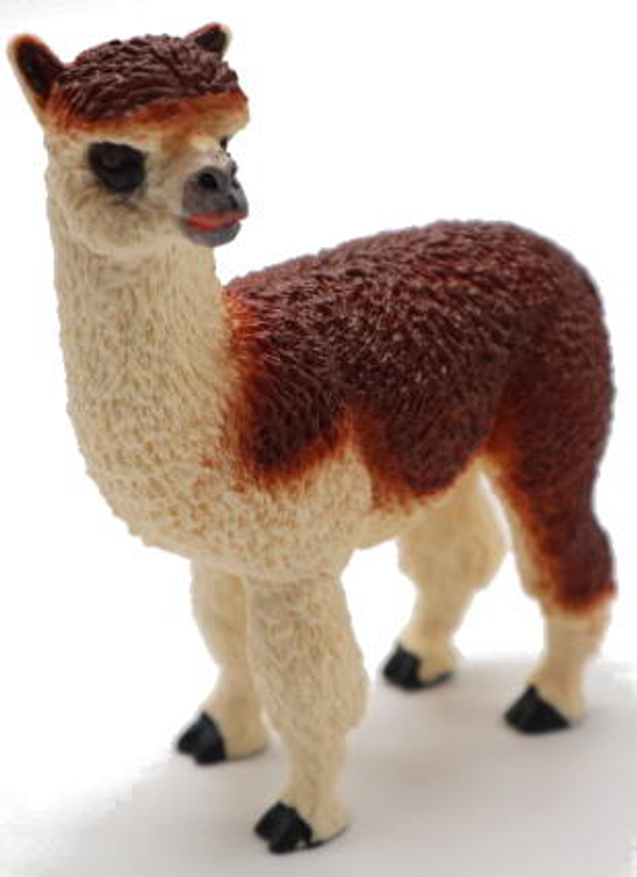 Safari Ltd. Farm Life - Alpaca #224529 - Two Toned Coloring