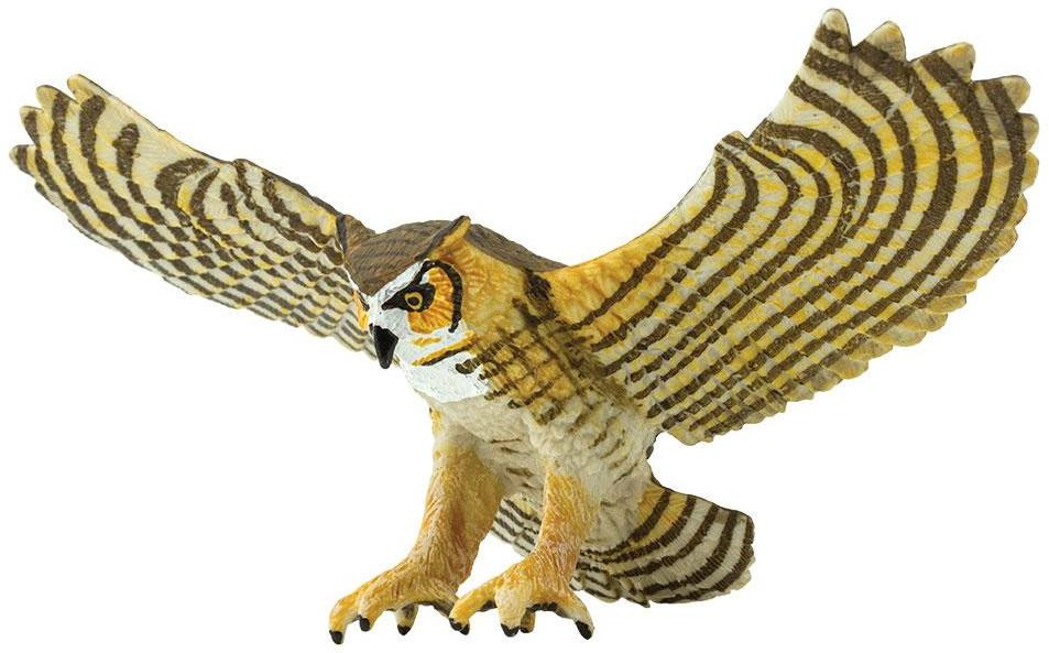Safari Ltd. - Wings of the World - Great Horned Owl #264429