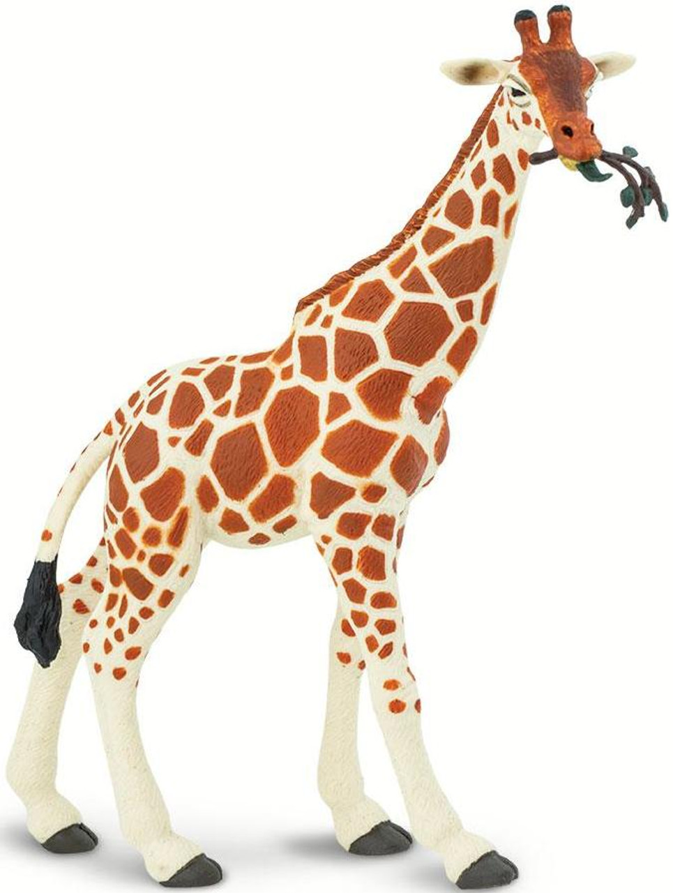 Safari Ltd. Reticulated Giraffe #268429, Quirky Orange Color