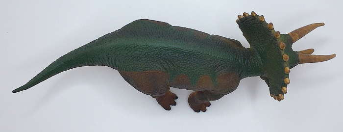 Safari Ltd. Triceratops #284529 - Nice dark green paint