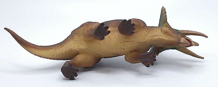 Safari Ltd. Triceratops #284529 - Nice dark green paint
