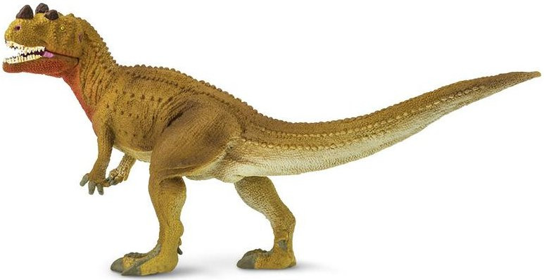 Safari Ltd. Dinosaurs - Ceratosaurus #303029 - Flat Brown