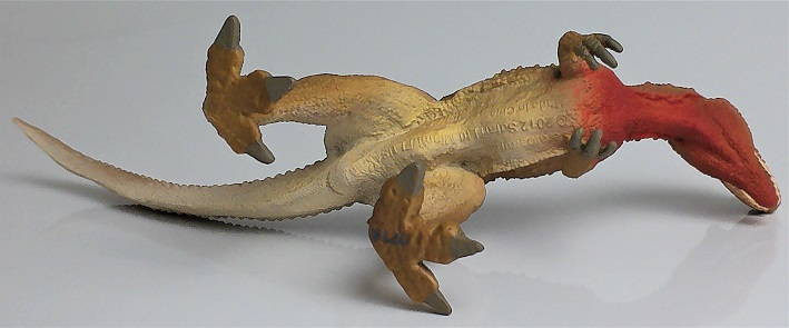 Safari Ltd. Dinosaurs - Ceratosaurus #303029 - Flat Brown