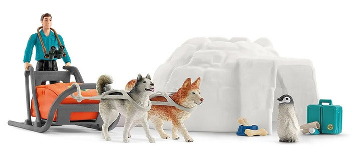 Schleich Antarctic Expedition #42558 - Dogsled Playset