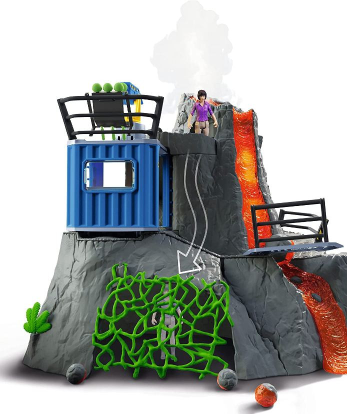 Schleich Volcano Expedition Base Camp - NEW by Schleich 42564