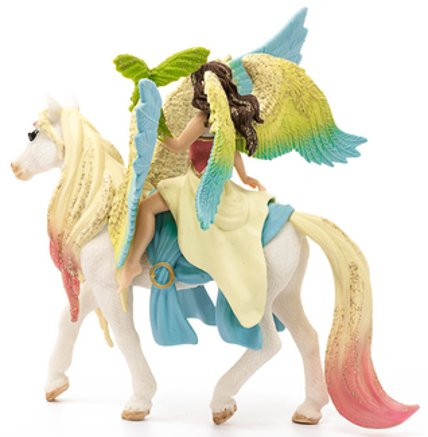 Schleich Bayala - Surah Fairy with Glitter Pegasus #70566