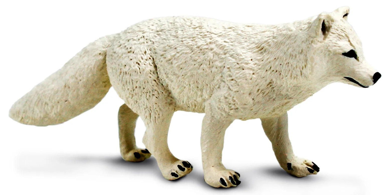 Arctic Fox #100731 (Safari Ltd.) thick white fur
