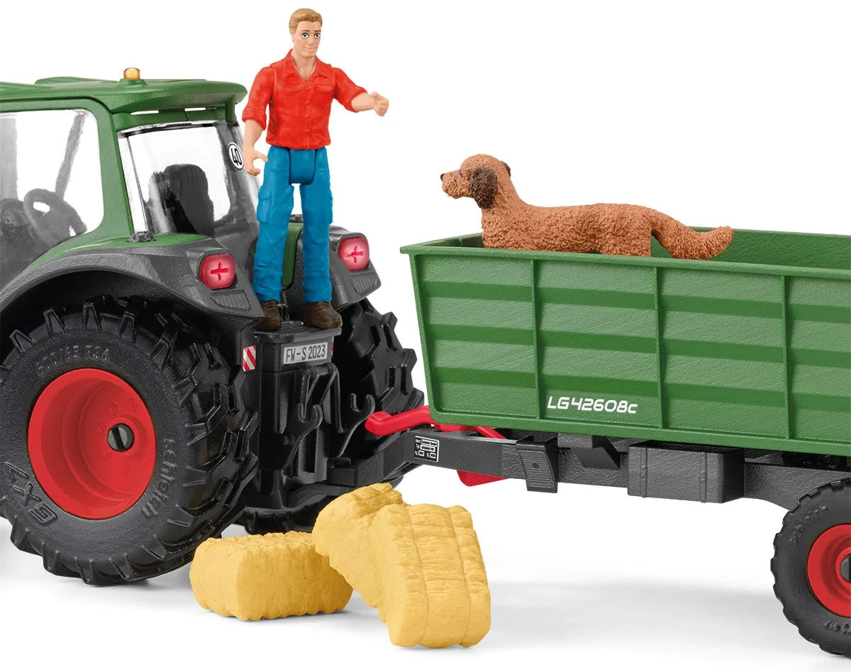 Tracteur agricole Schleich 42379 pour imaginer la vie à la ferme en famille Tracteur agricole Schleich 42379 pour imaginer la vie à la ferme en famille