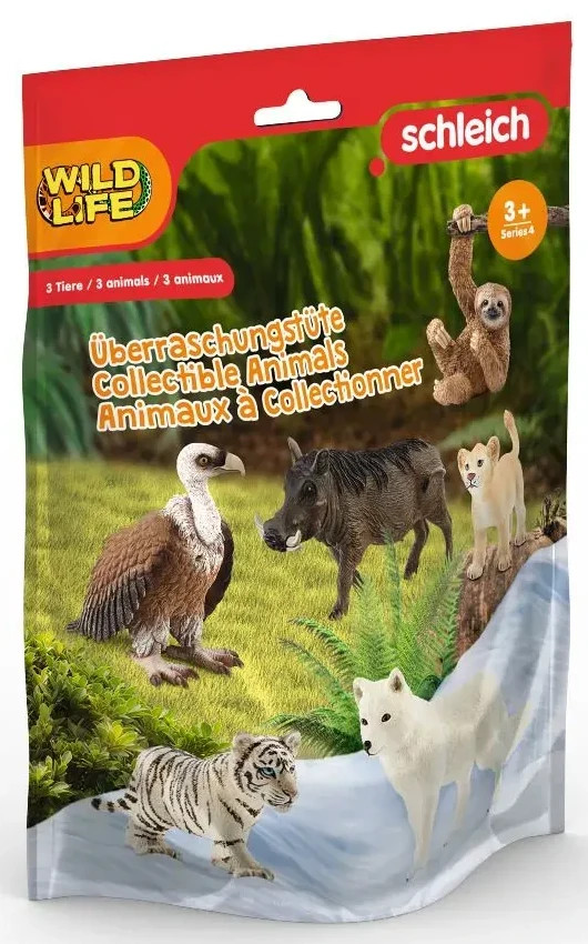 Schleich Wild Life Blind Bag Series 4 #87943 Collect All 8!
