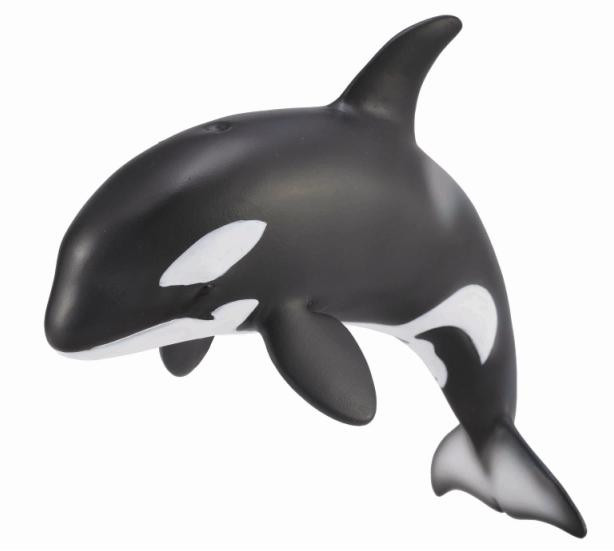 [未使用品 レコード再販黒盤]　comings　WHALE LIVING CollectA Sealife - Orca Calf #88618