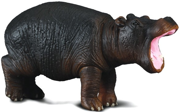 CollectA Hippopotamus Calf #88090 - Raoaring Little Calf