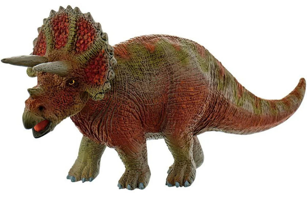 Bullyland - Museum Line Triceratops #61446 Articulated Neck
