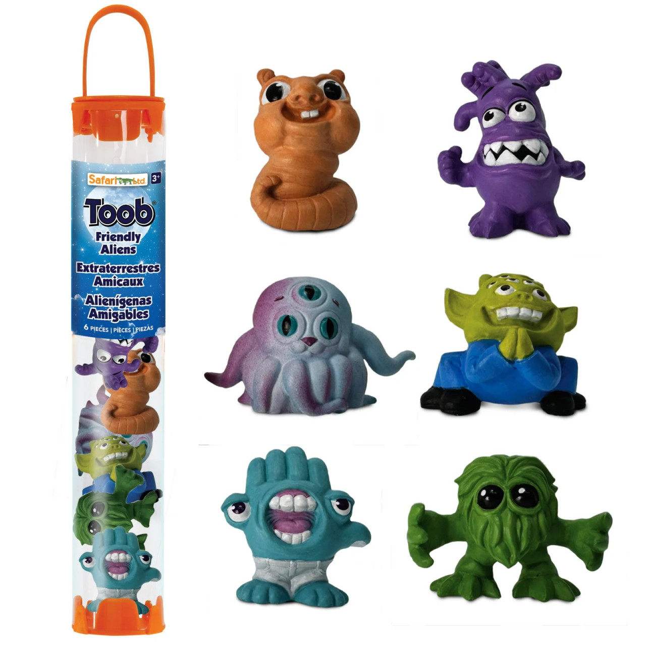 Safari Ltd. Friendly Aliens Designer Toob #106685