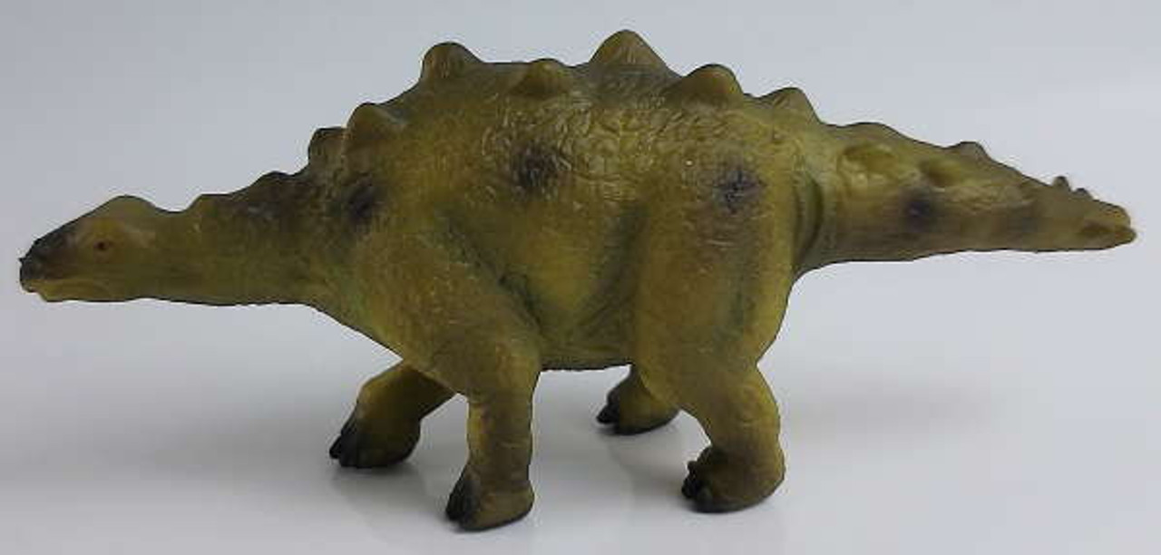 no.152 ラピスの夢と木星のBaby Stegosaurus Knitted Stegosaurus Dinosaur Baby Rattle | Green and Orange