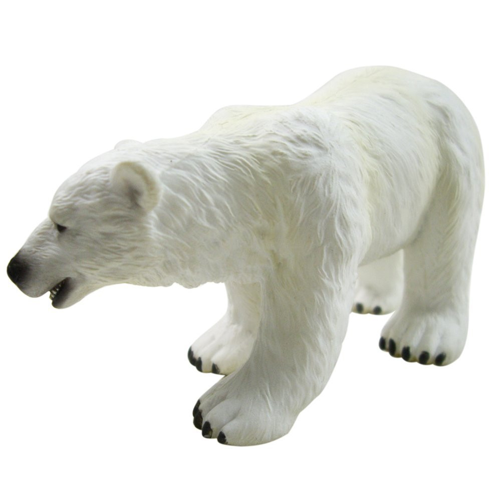 CollectA Wildlife-Polar Bear #88214 - White Walking Predator