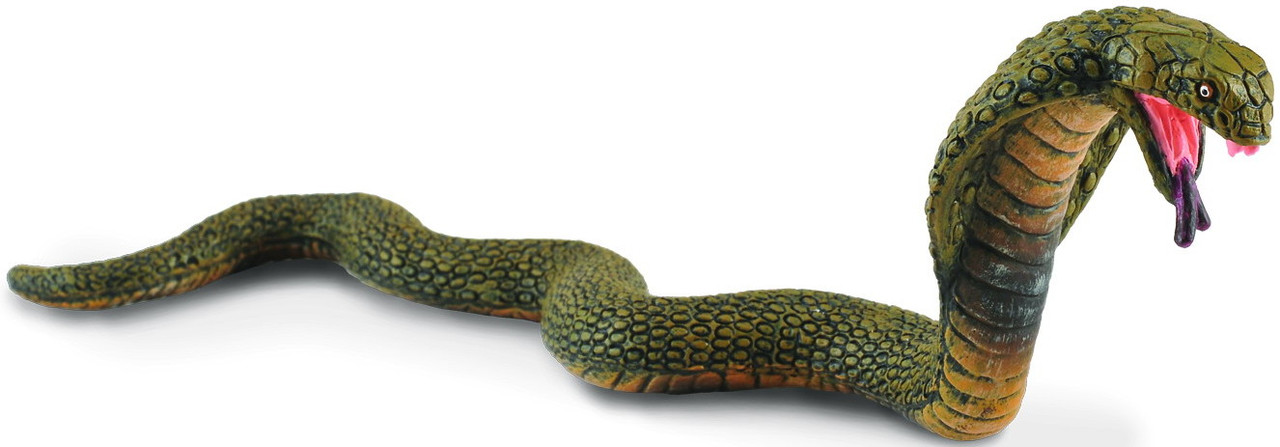 CollectA Snakes-King Cobra #88230 - Slithering, Poison Snake