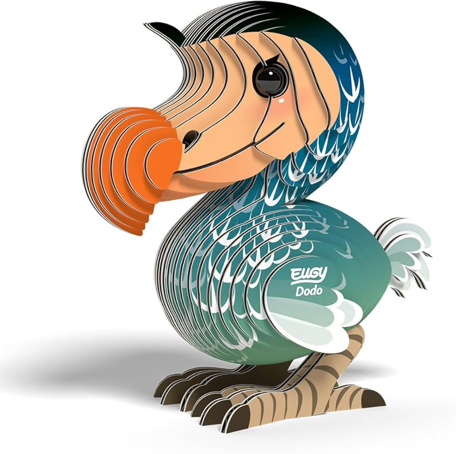EUGY Dodo 3D Puzzle #100 - Extinct Ground Bird