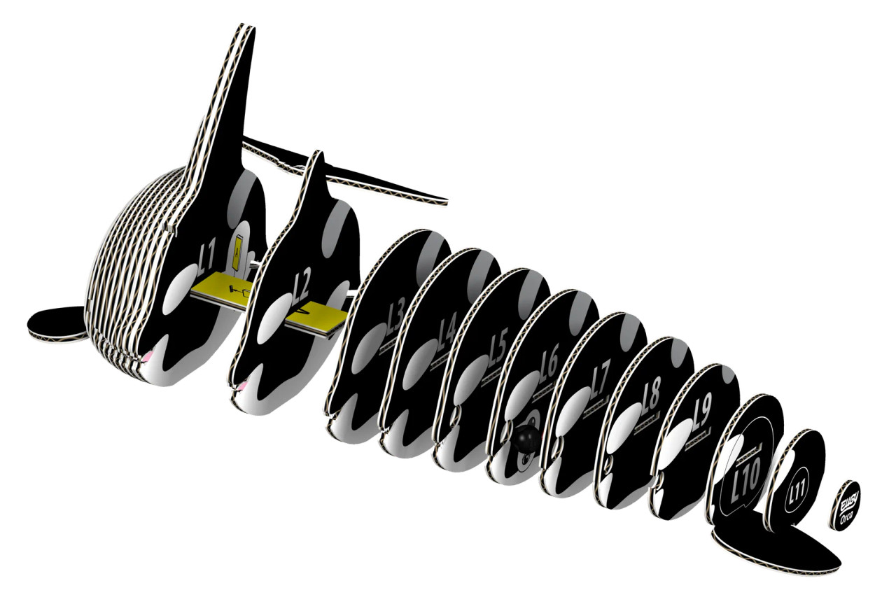 EUGY Orca 3D Puzzle #020