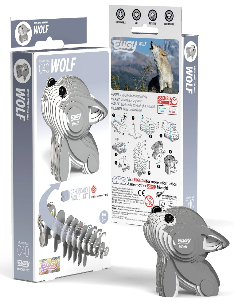 Wolfy さま EUGY Wolf 3D Puzzle #040