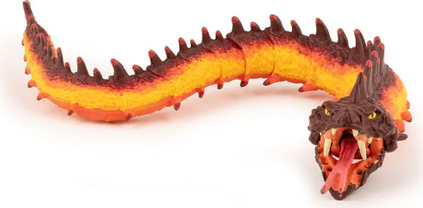Papo Rajoka Papo - Fire Basilisk #36045 - Fantasy Mythical Creature Figure