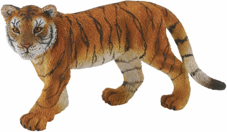 コレクション Kuta CollectA Wildlife - Tiger Cub - Walking 88413 - Well Painted