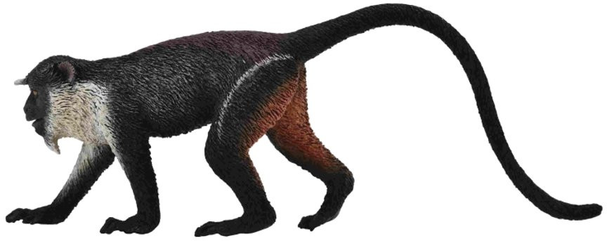 moni moni ANIMALS ブラックたぴおか CollectA Diana Monkey #88673 - Sneeky, Crawling Model