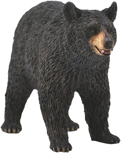 CollectA American Black Bear #88698 - Shaggy Black Coat