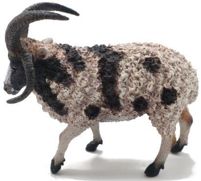 sheep♪ CollectA Jacob Sheep #88728 - Shaggy Coat, Imposing Horns