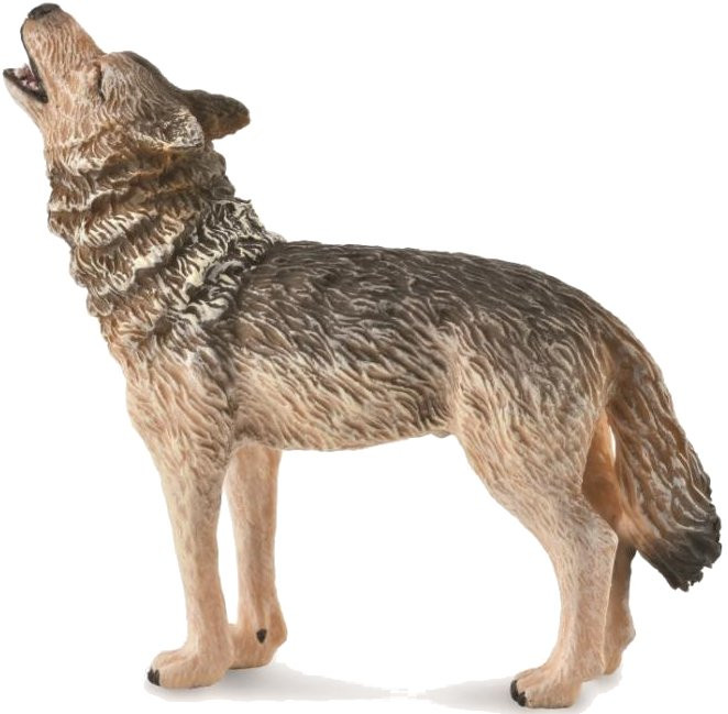 CollectA Timber Wolf - Howling #88844 - Nice Neck Extension