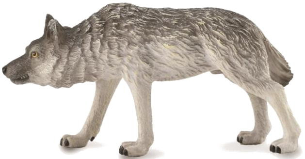 CollectA Timber Wolf - Hunting #88845 - Sneaking on its Prey