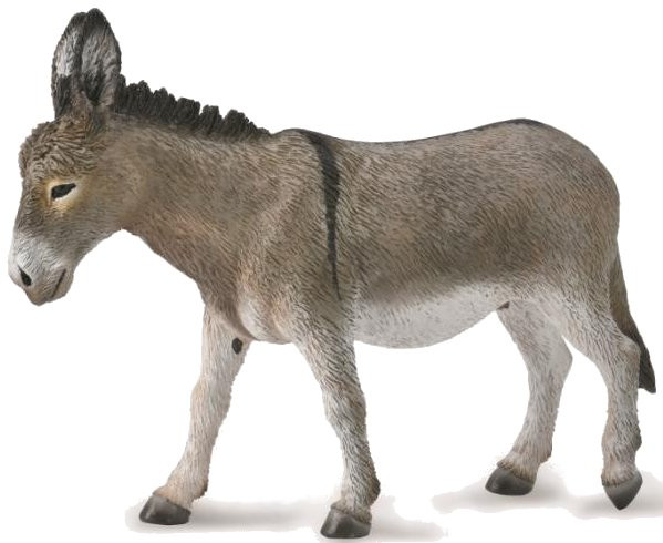 CollectA Donkey #88934 - Long Ears - Short Bristle Mane