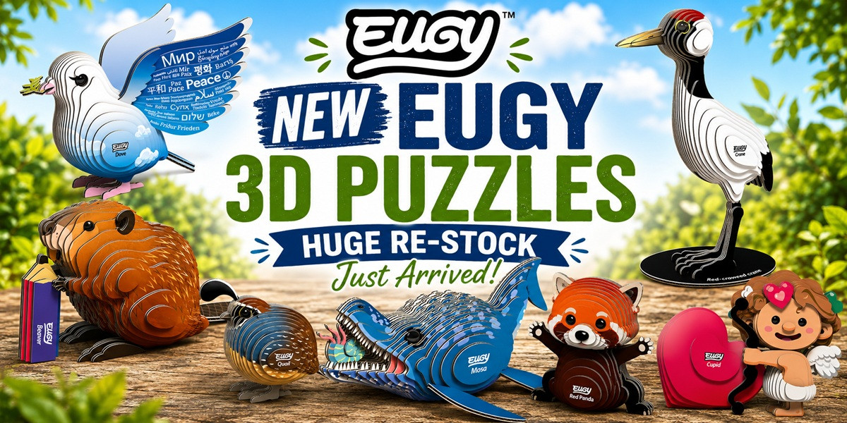 New 2026 Eugy 3D Puzzles
