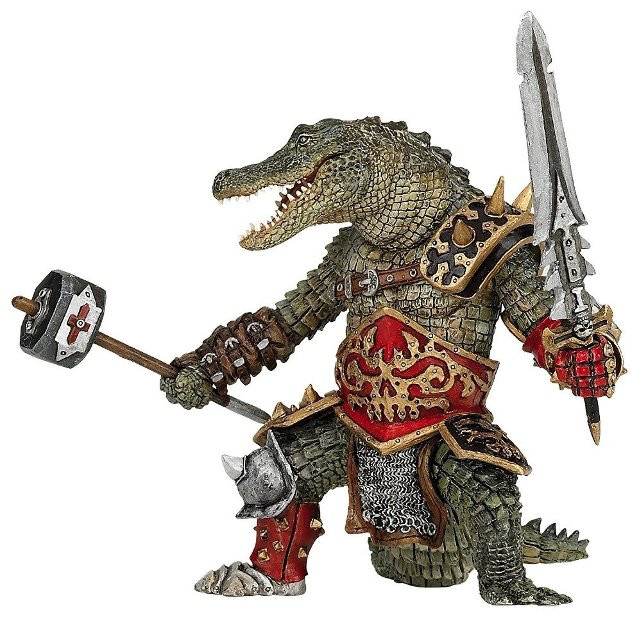 Papo Rano Papo Rino Man Mutant #38946 - Half Man, Half Rhino Warrior
