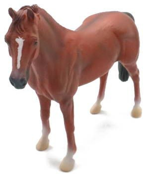 Collecta Hengst Morgan – Realistische XL-Spielzeugfigur Aus Kastanie, Handbemalt Für Sammler & Kinder