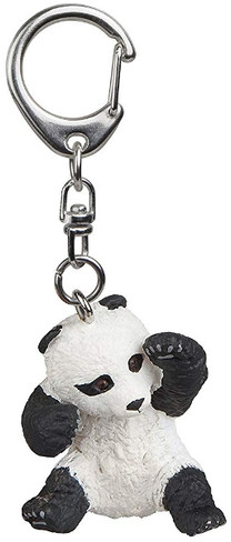 Panda Baby Playing  - Keychain (Papo)