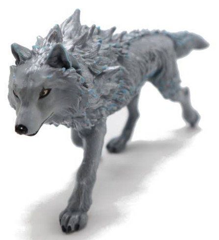 Papo Forest Animals, Grey Wolf #53012 - Piercing Yellow Eyes