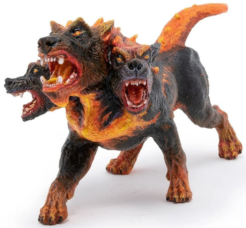 Papo Galactic Cerberus 70122 - Three Headed Demon From Space